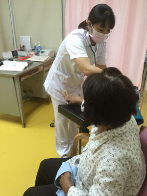 （問診の様子）の画像