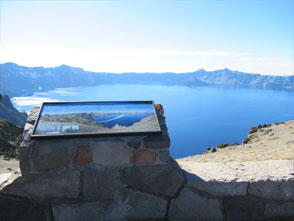 Crater Lake（東側の展望台より）